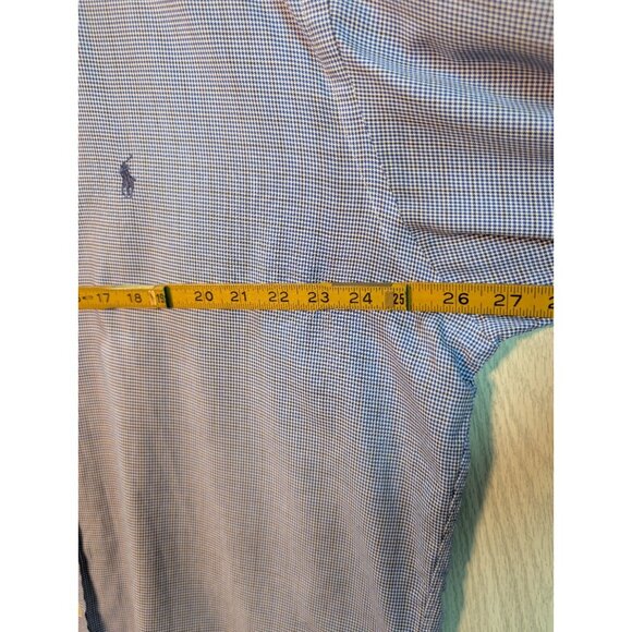 Ralph Lauren Men's Large Blake Cotton Multicolor Plaid Short Sleeve Button Shirt - Picture 5 of 7